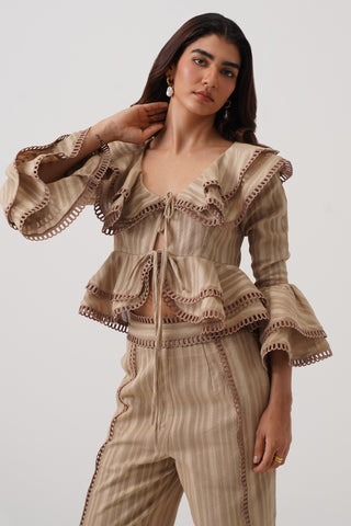Prairie Flounced Top