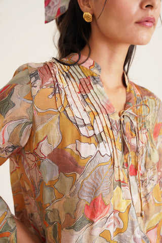 Emily Ochre Blouse