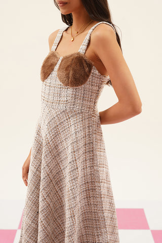 Orla Midi Tweed Dress