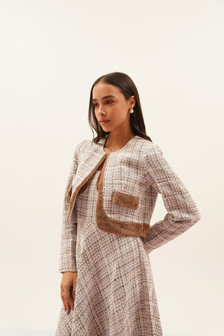 Talvi Tweed Bolero Jacket