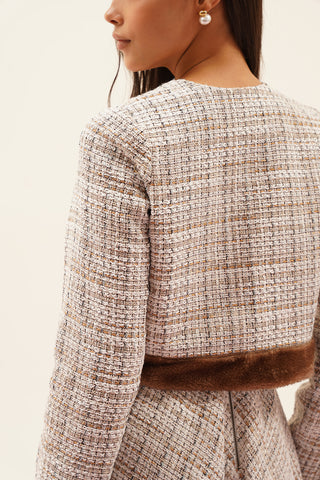 Talvi Tweed Bolero Jacket