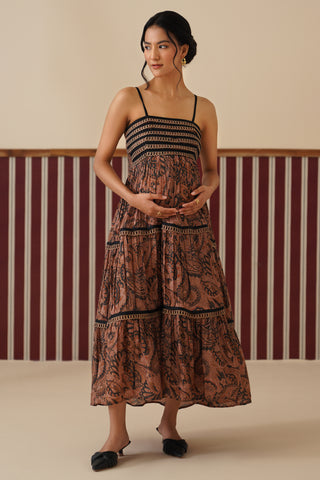 Marais Maternity Maxi Dress