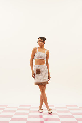 Brisa Tweed Skirt