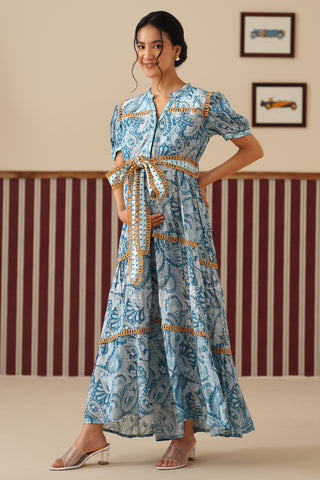 Elowyn Maternity Midi Dress