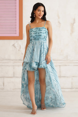 Isola High- Low Dress