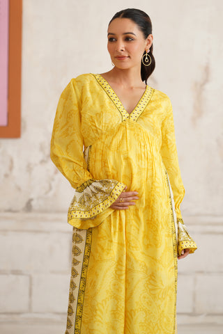 Elira Maternity Kaftan Dress