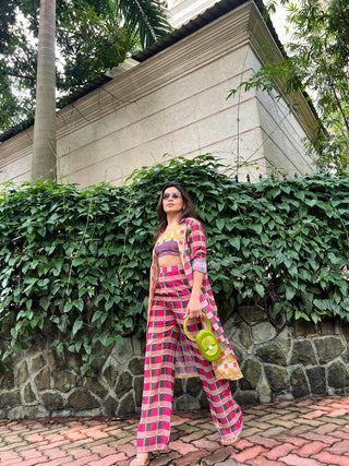 Ada Checked 3 Piece Set