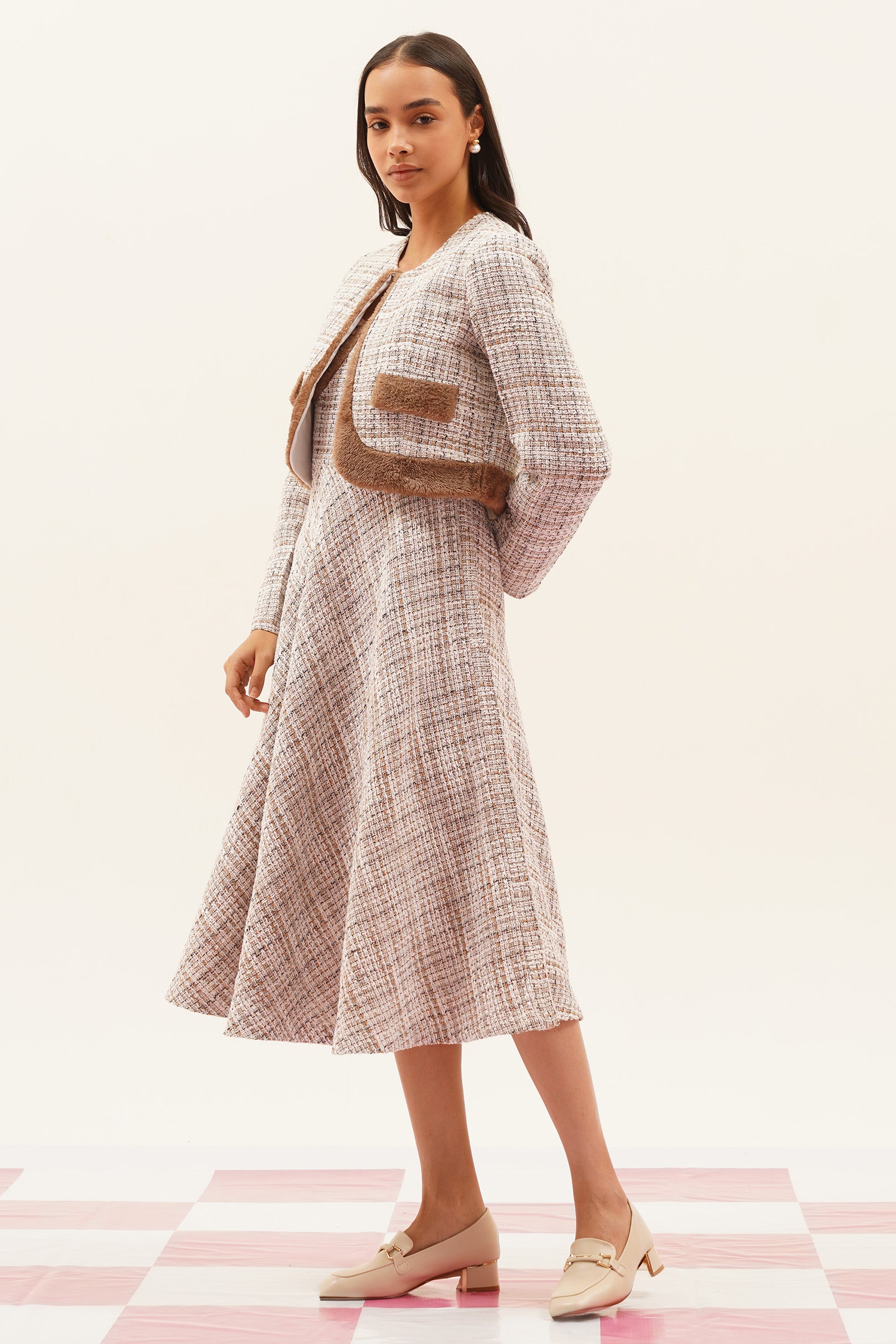 Orla Tweed Dress with Jacket – Sunandini.in Orla Tweed Dress with Jacket – Sunandini.in