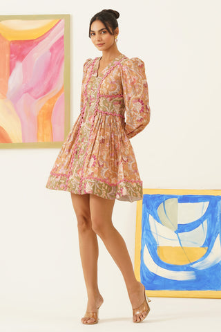 Anise Printed Dress