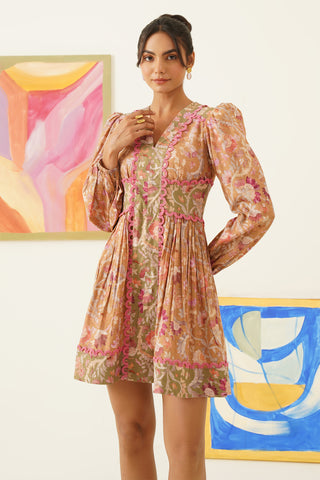 Anise Printed Dress