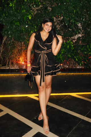Nora Flounced Skort Dress