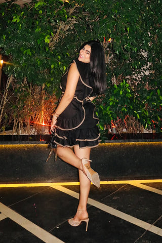 Nora Flounced Skort Dress