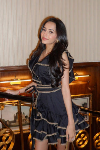 Nora Flounced Skort Dress